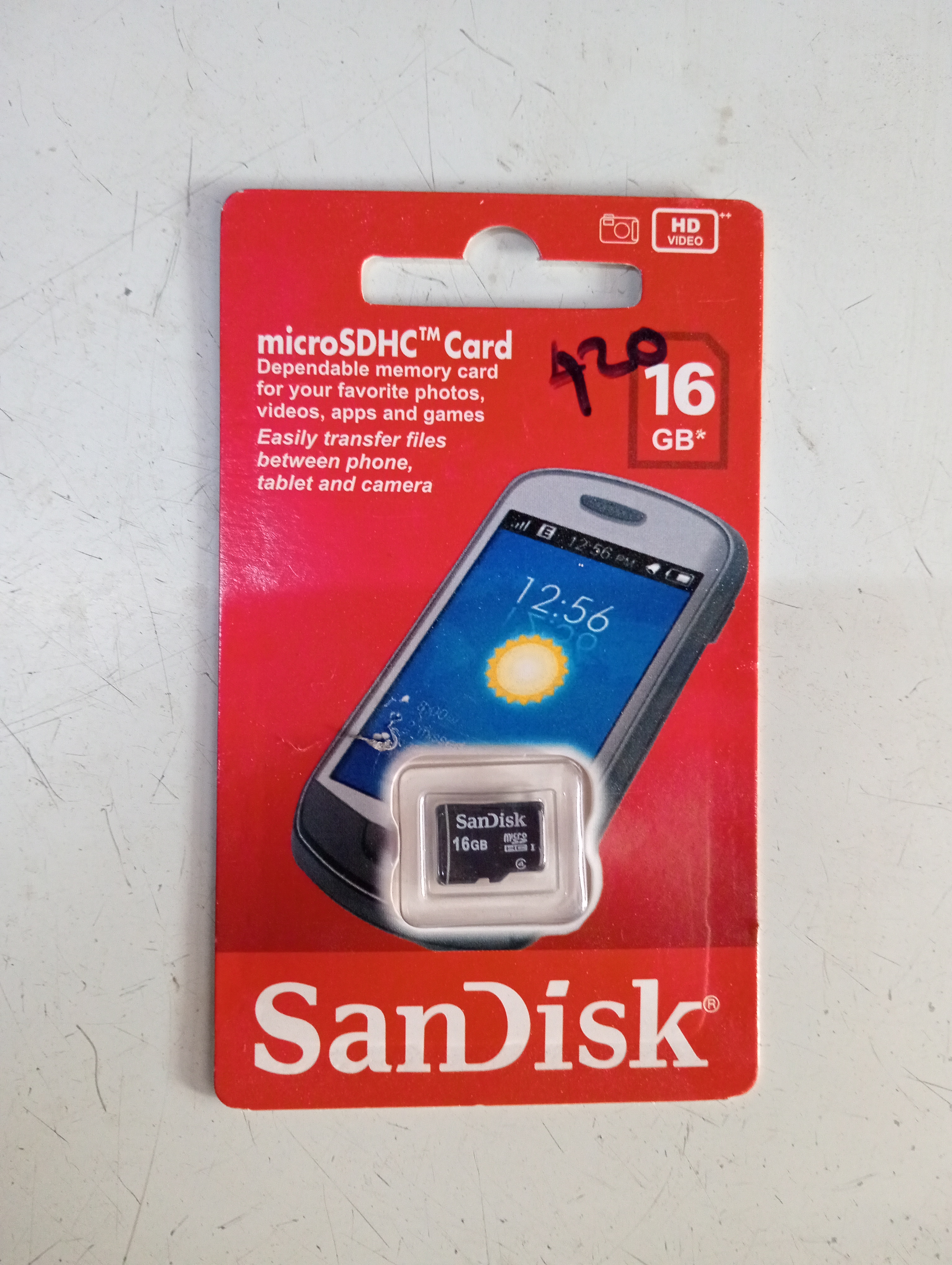 SanDisk memory card